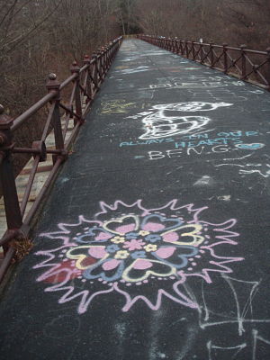 Waban Arches grafitti