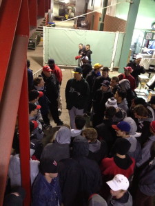 Nate Freiman crowd april 2013 fenway