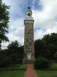 sprague clock tower wellesley
