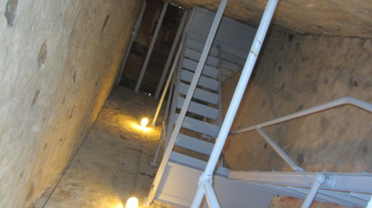 Inside Sprague Clock Tower, Aug 2013