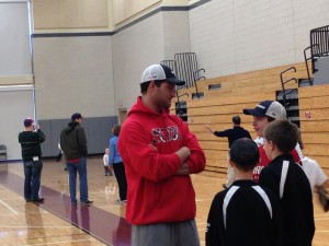 Major League baseball player Nate Freiman returns to Wellesley