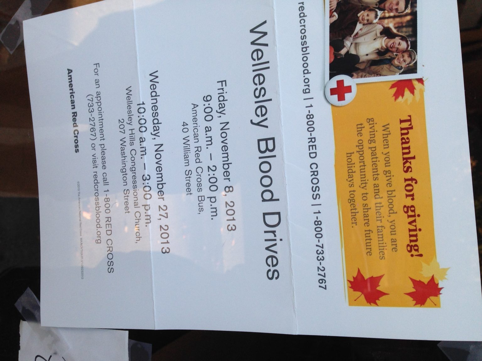 Wellesley blood drives in November The Swellesley Report