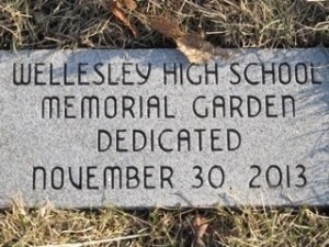 Memorial garden wellesley high