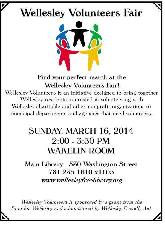 volunteer fair spring 2014