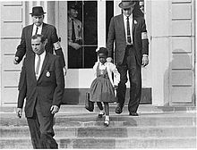 Ruby Bridges, New Orleans, 1960