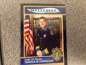 Terry Cunningham, Wellesley police chief