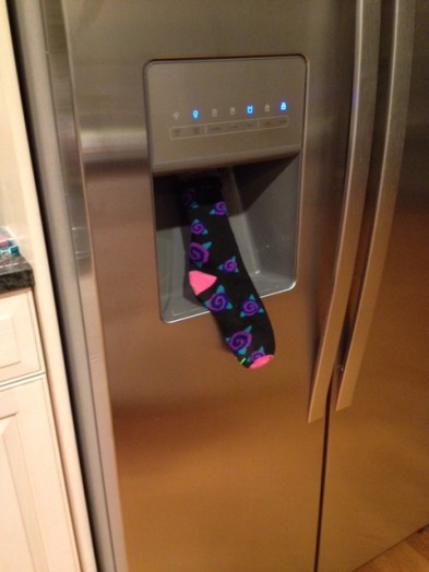 water sock fridge