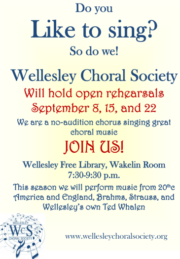 Wellesley Choral Society