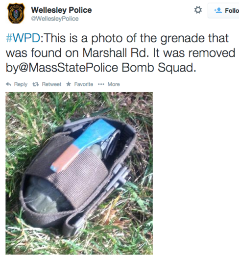 wellesley grenade