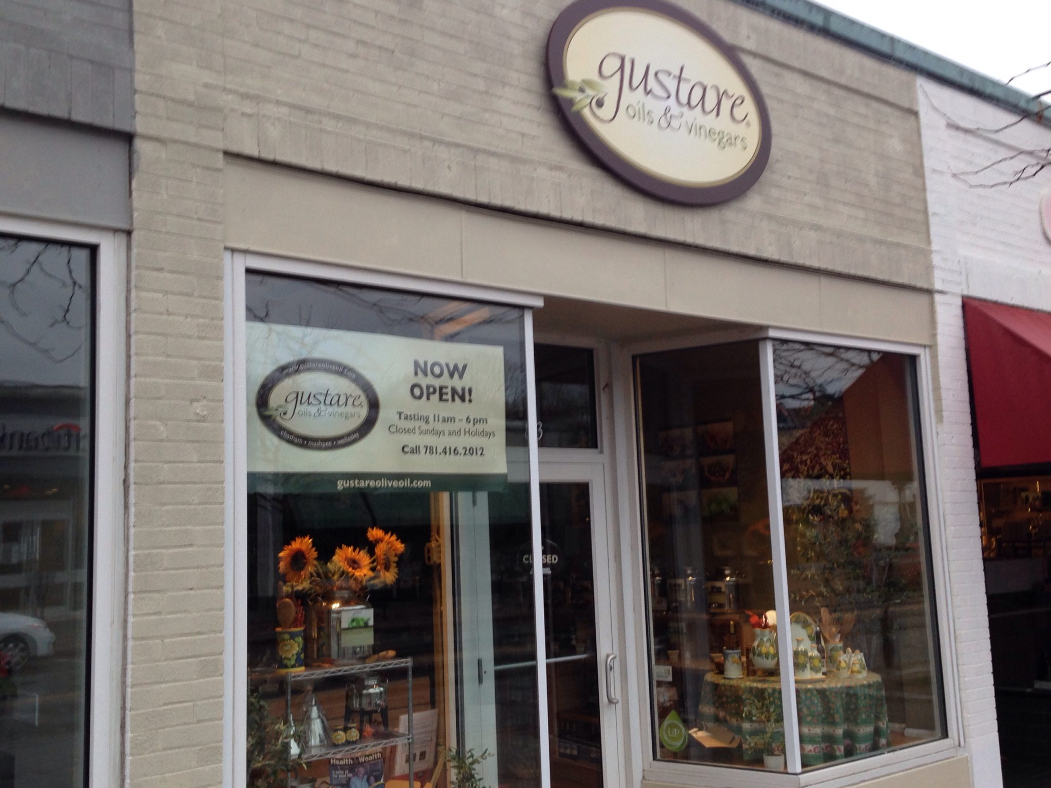 Wellesley's Gustare Oils & Vinegars to Sprig & Vine The