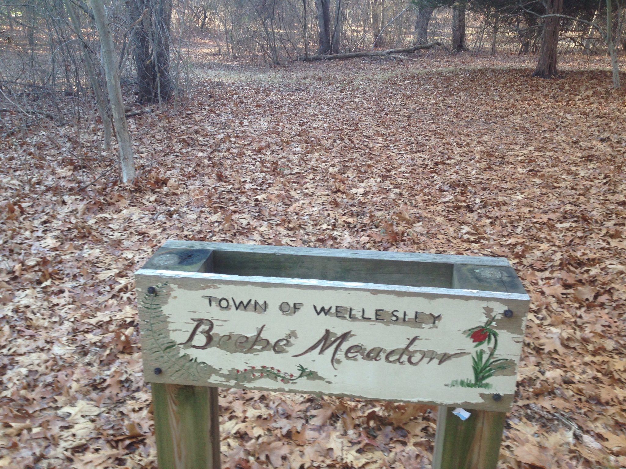 beebe meadow sign