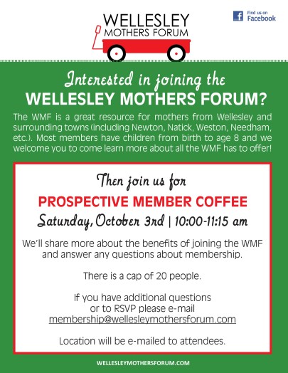 wellesley mothers forum