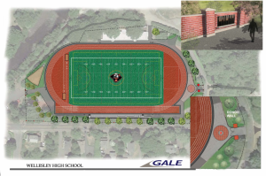 hunnewell track and field project rendering wellesley