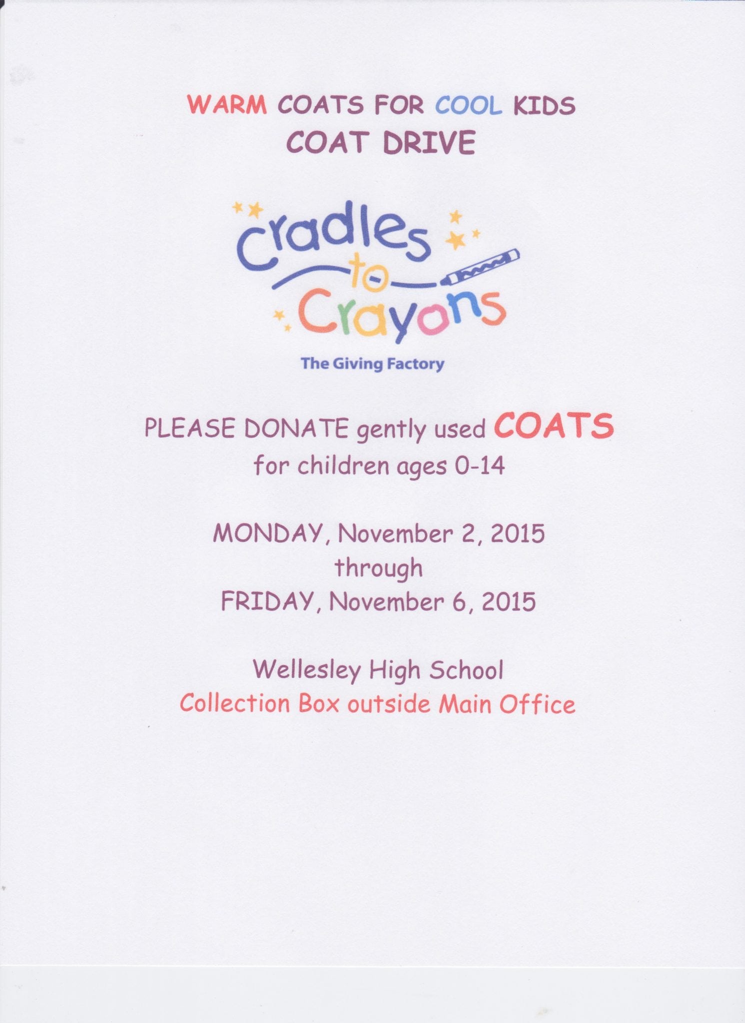 Coat Drive