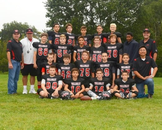 7th grade Wellesley Jr. Raiders