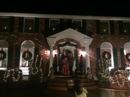 Traditional New England wellesley house decorating contest