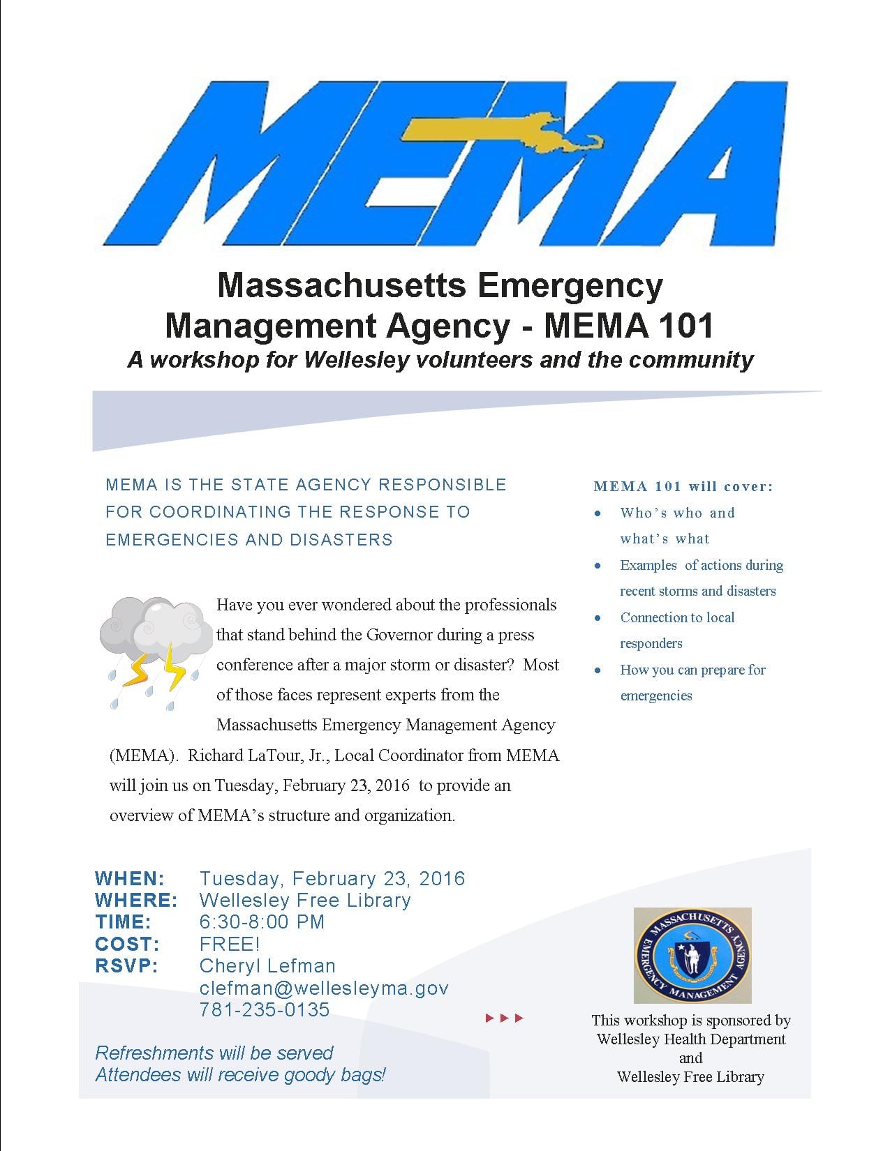 MEMA 101 Workshop  February 23  2016