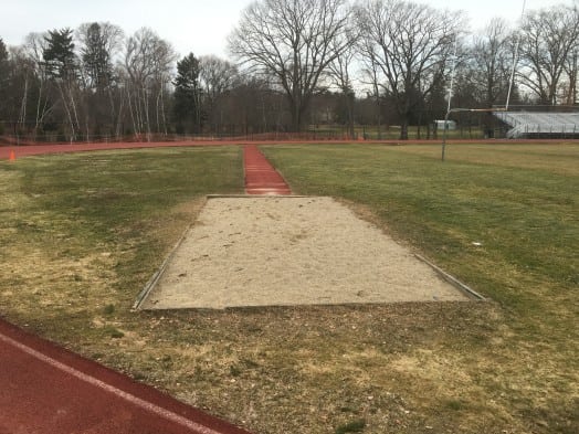 wellesley track long jump pit