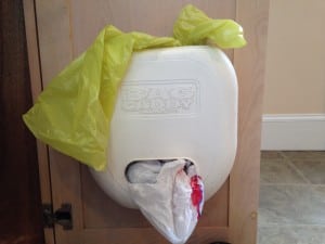Plastic bag caddy, Wellesley