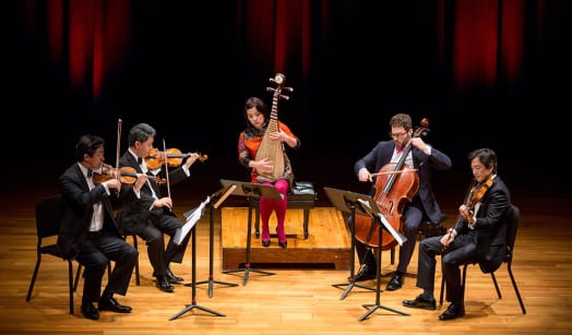 Wu Man and Shanghai quartet