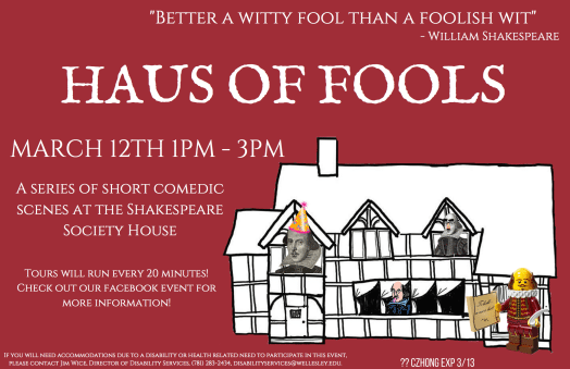shakespeare society wellesley