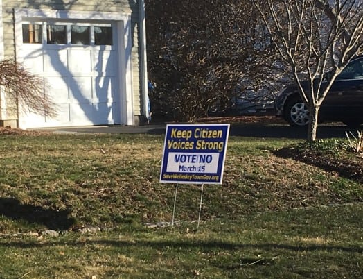 vote no town manager