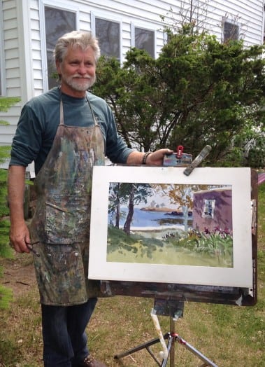 Robert Noreika painting