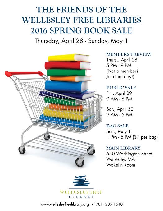 Wellesley, Spring book sale 2016