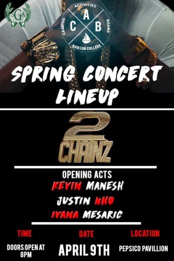 babson spring concert 2016
