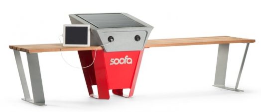 Soofa bench