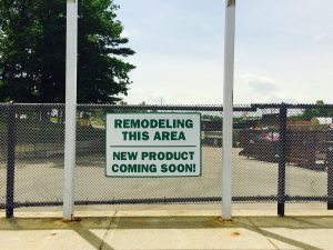 Wellesley RDF, New Product sign