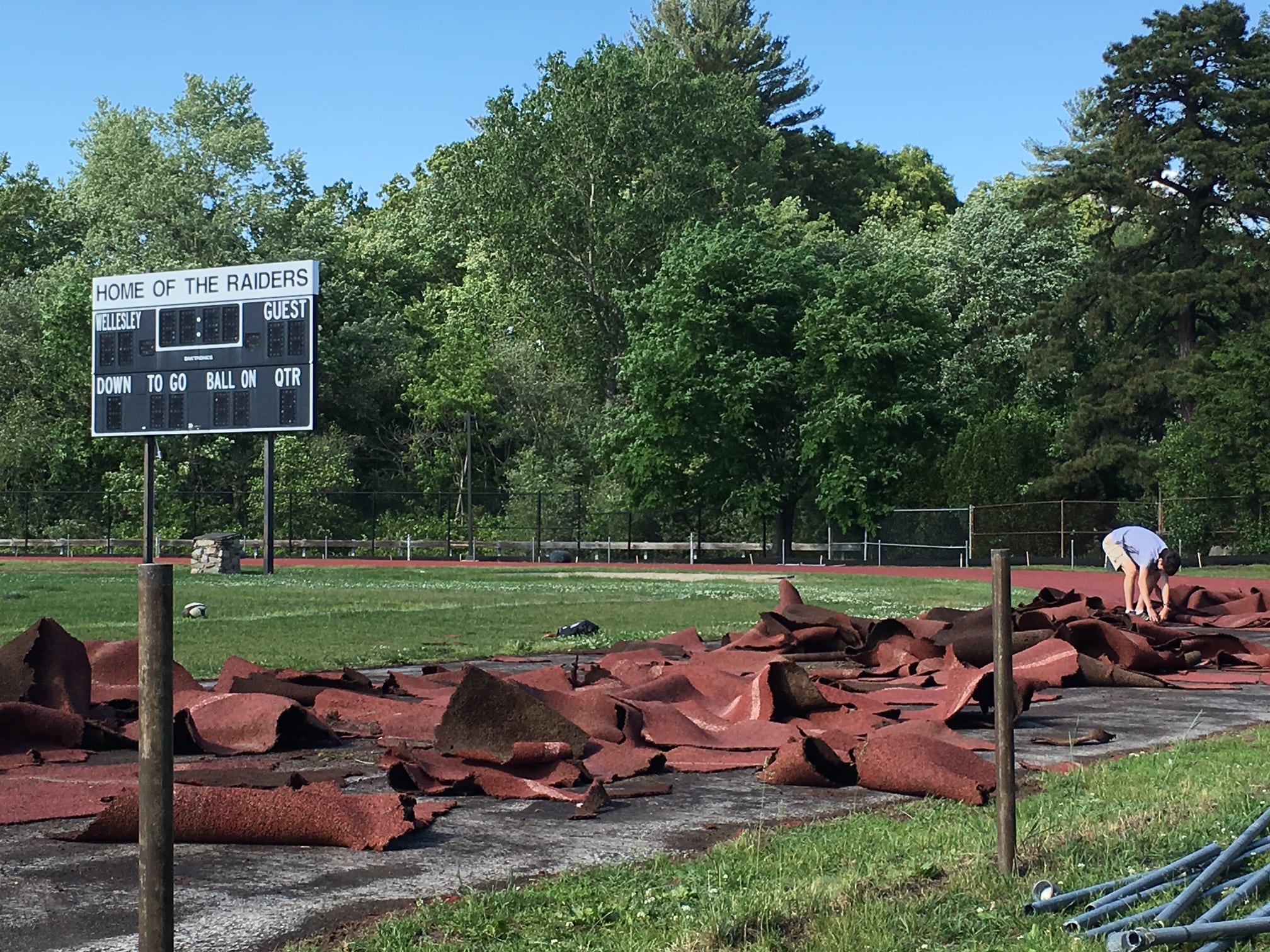 Old Wellesley track