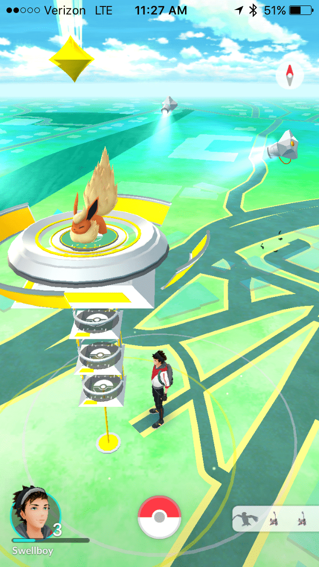 The Clock Tower is the site of a Pokemon GO gym