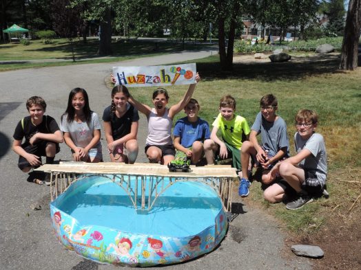 Science campers LINX