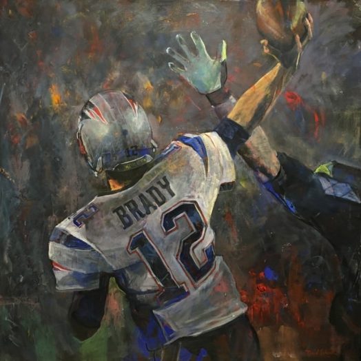 tom brady painting in wellesley