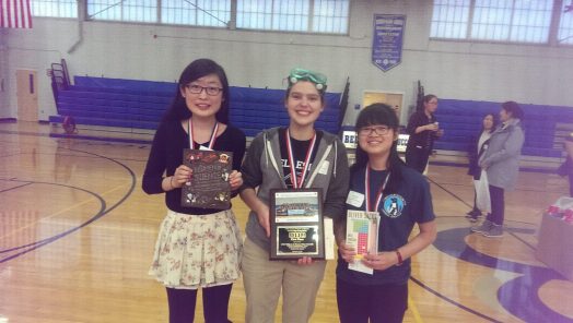 Wellesley High at Women of Science competition