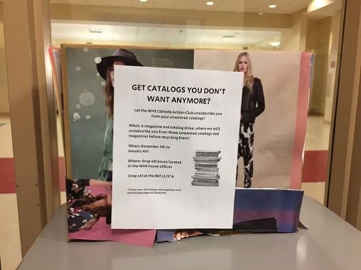 Wellesley High catalog drive