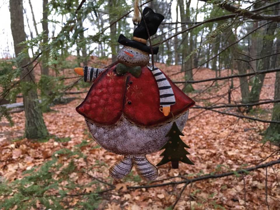 Woodland Garden art installation, Wellesley