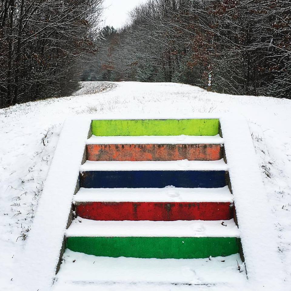 Snowy Wellesley, Waban arches