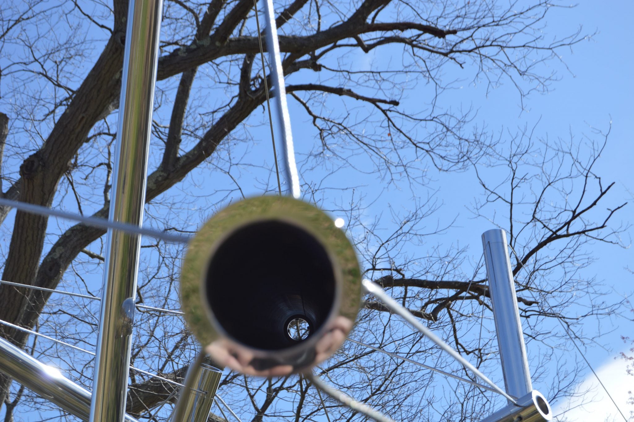 Kenneth Snelson’s Mozart III Wellesley College