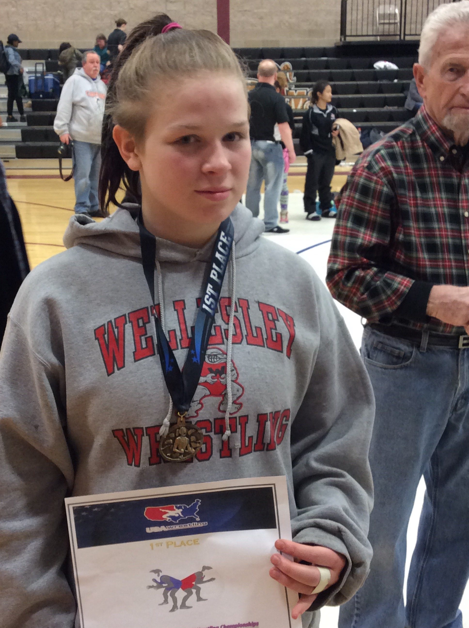 Lucy Grignaffini, Wellesley