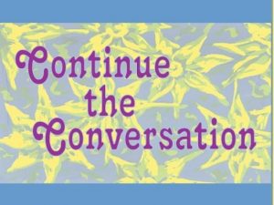 conversation