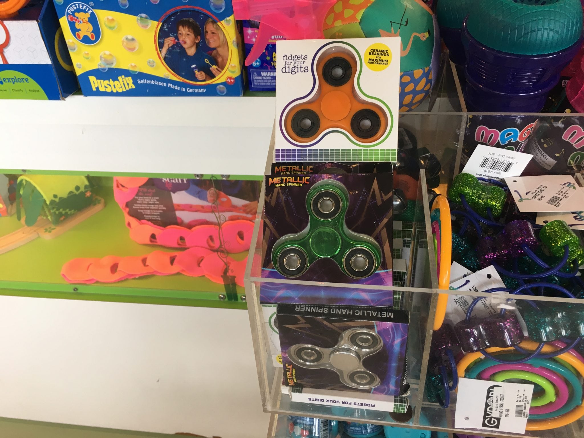 Magic Beans fidget spinners wellesley