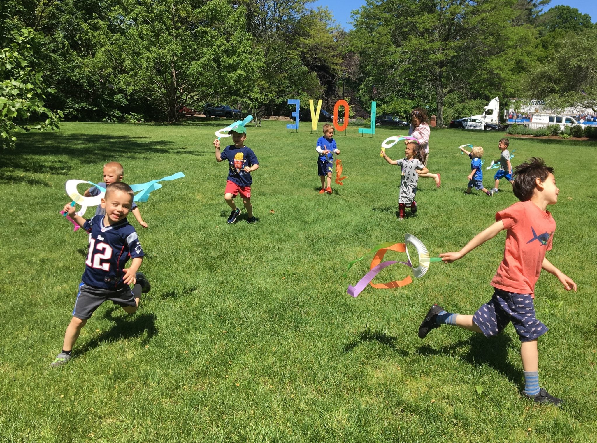 Christ Church Nursery School campers