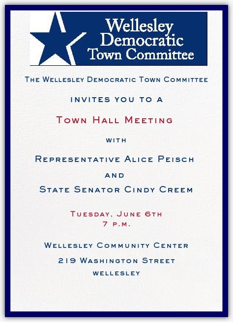 Town Hall with Alice Peisch