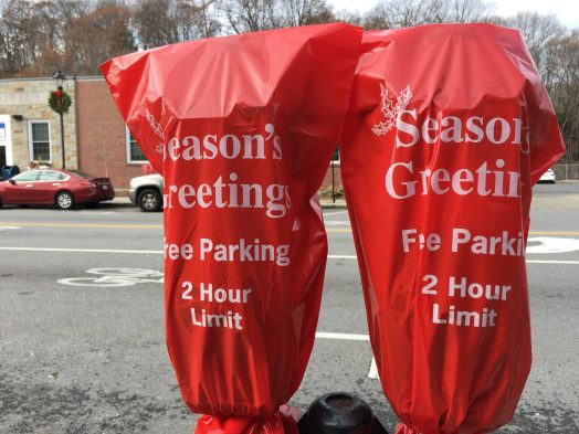 Wellesley free parking