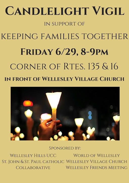 Candlelight vigil, Wellesley