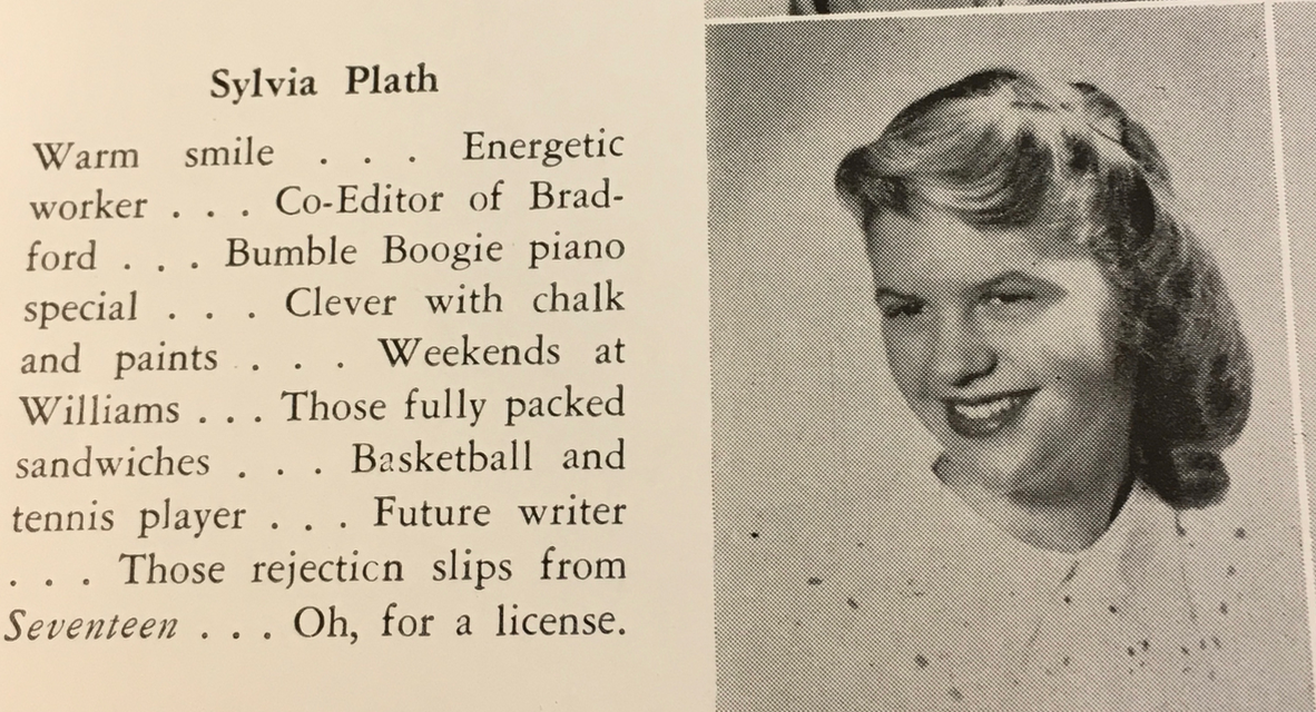 Pulitzer Prize-winning poet Sylvia Plath: the Wellesley High School years -  The Swellesley Report