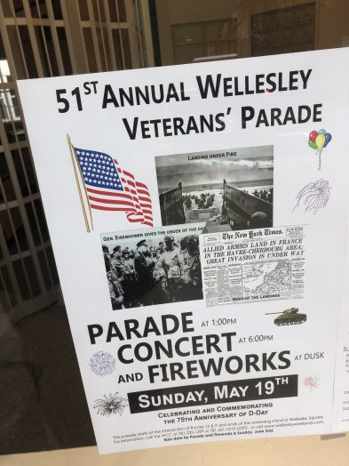 2019 wellesley parade poster