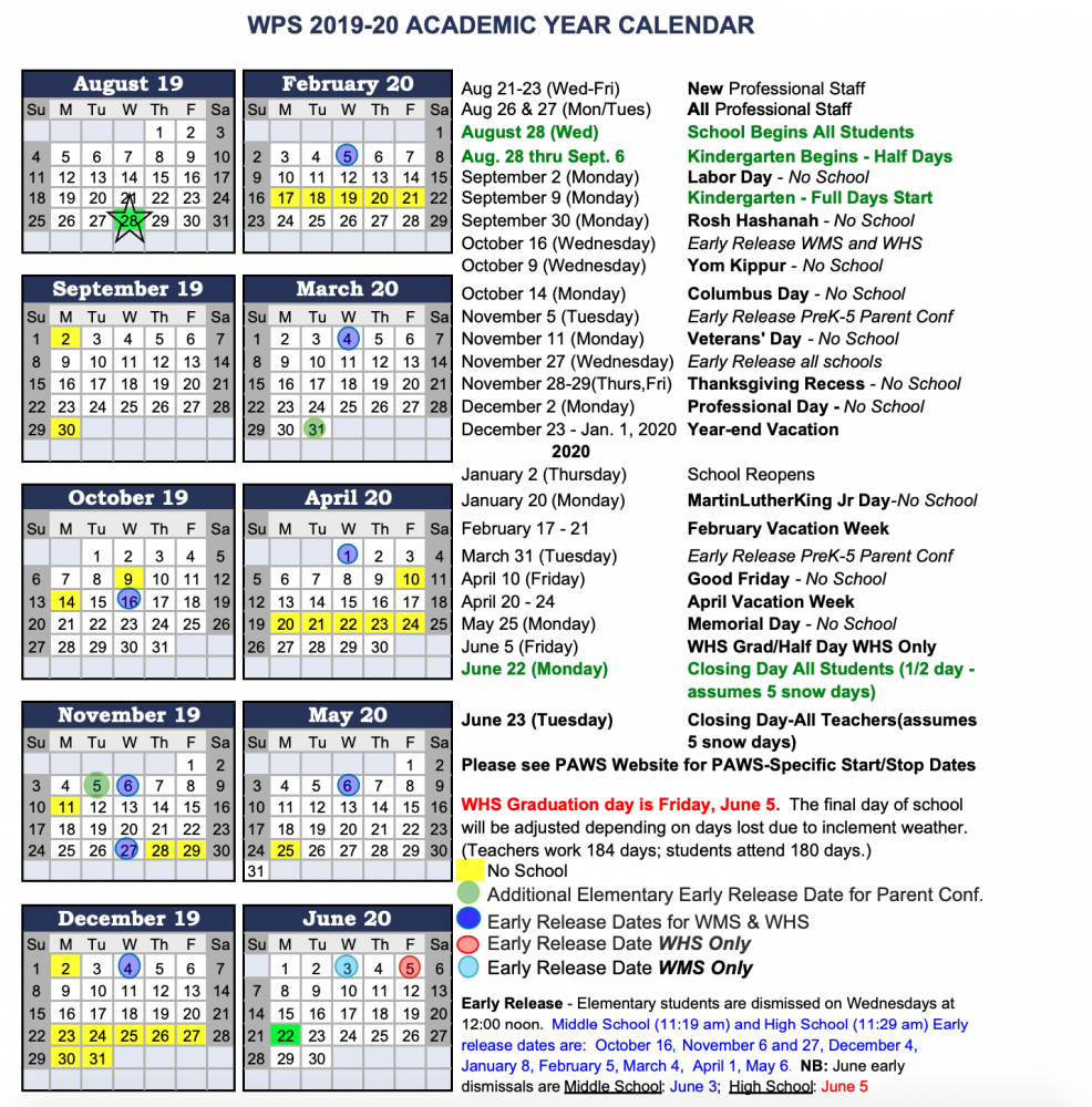 Wellesley first day of school, plus the 2019-20 academic calendar - The Swellesley Report Wellesley first day of school, plus the 2019-20 academic calendar - The Swellesley Report